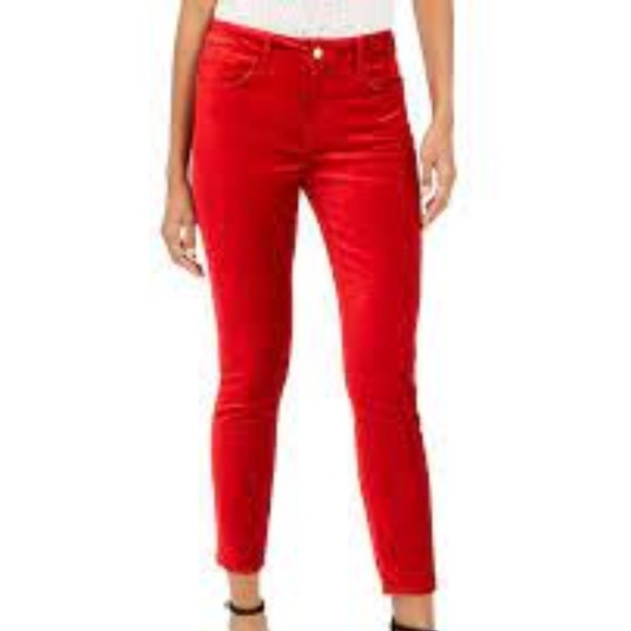 JEN7 by 7 For All Mankind Velvet Ankle Skinny Jean - Picture 1 of 5